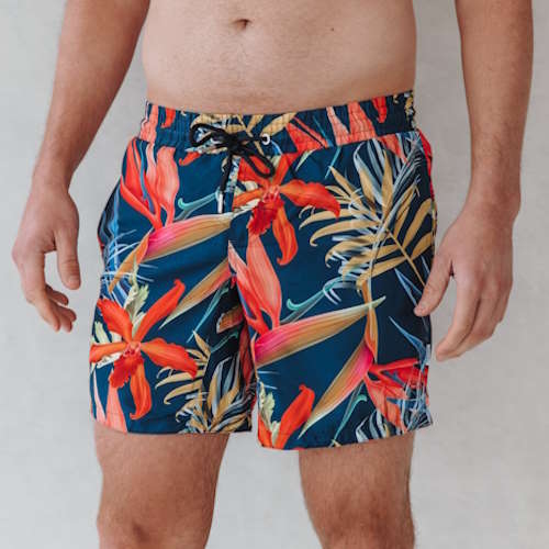 Bomain Jungle Print multicolor/print zwemshort