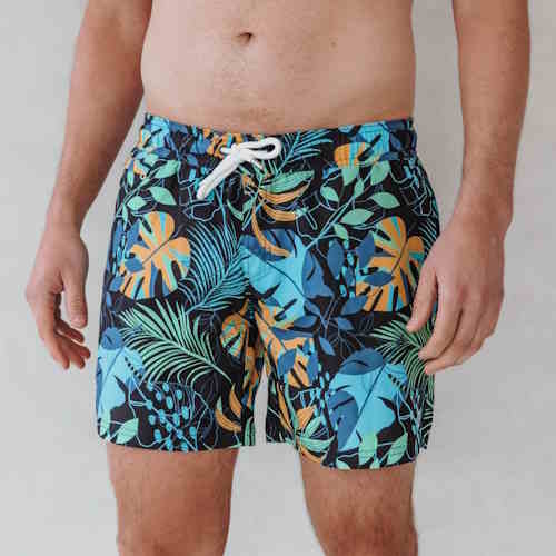 Bomain Jungle Print multicolor/print zwemshort