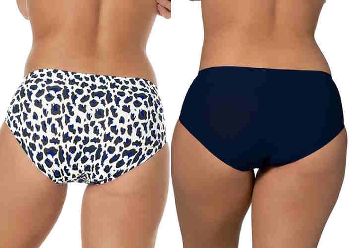 After Eden Unlimited marine blauw/print slip
