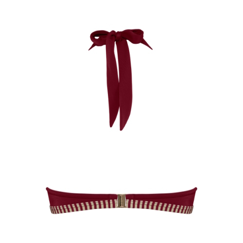 Marlies Dekkers Badmode  Capitana rood/print voorgevormde bikinitop