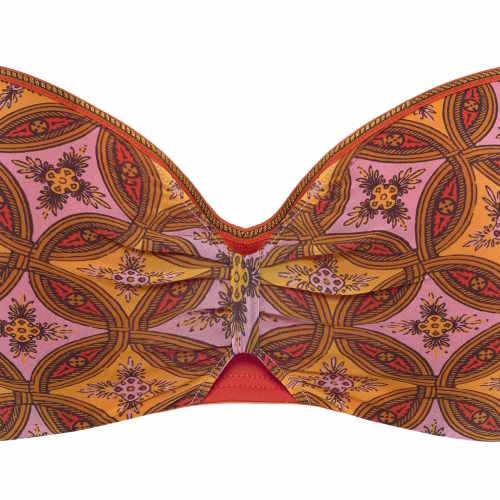 Marlies Dekkers Florana oranje/print push up bh