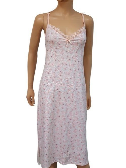 Charlie Choe La Vie Boheme roze/print nachthemd
