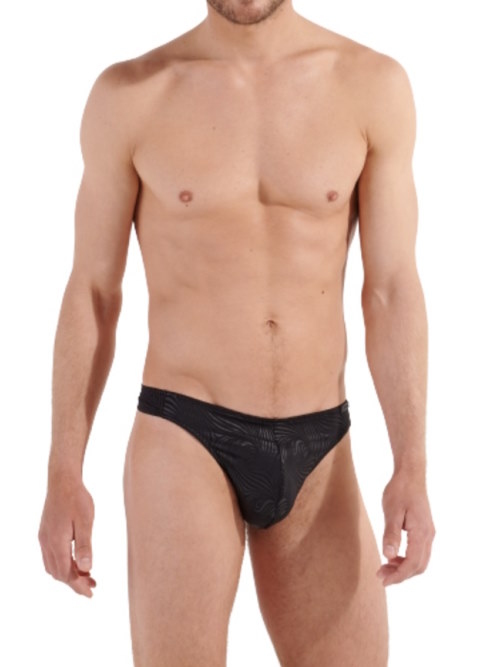 HOM Oslo zwart heren string
