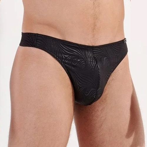 HOM Oslo zwart heren string