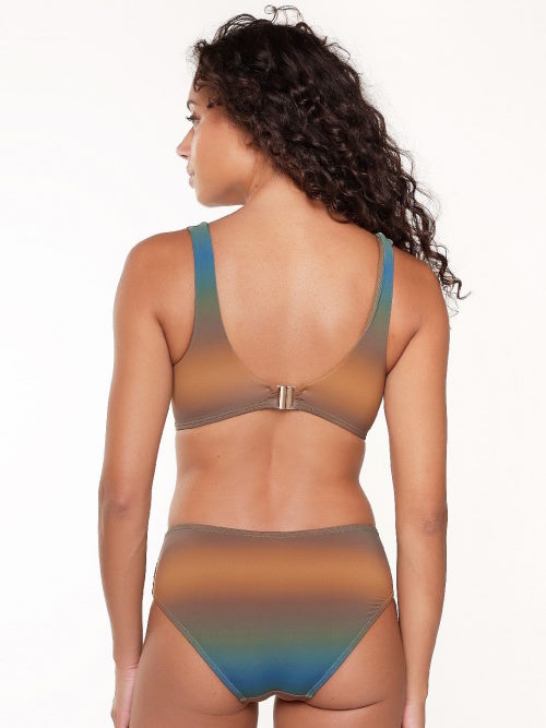 LingaDore Beach Orchid camel voorgevormde bikinitop