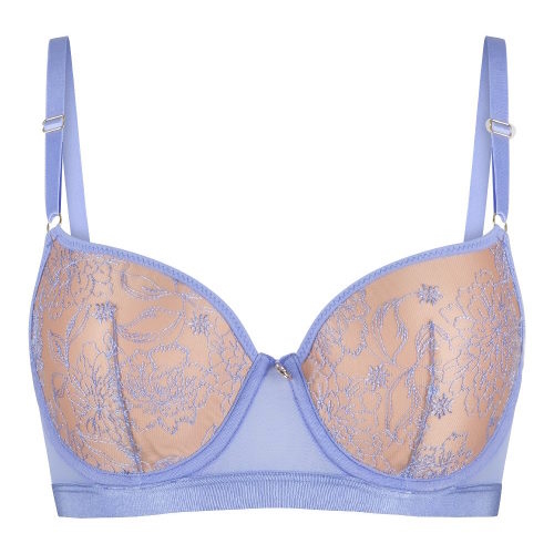LingaDore Misty Blue blauw voorgevormde bh