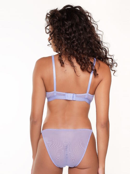 LingaDore Misty Blue blauw niet voorgevormde bh
