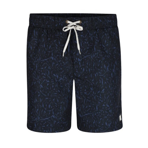  DJ DutchJeans Meganic zwart/paars zwemshort