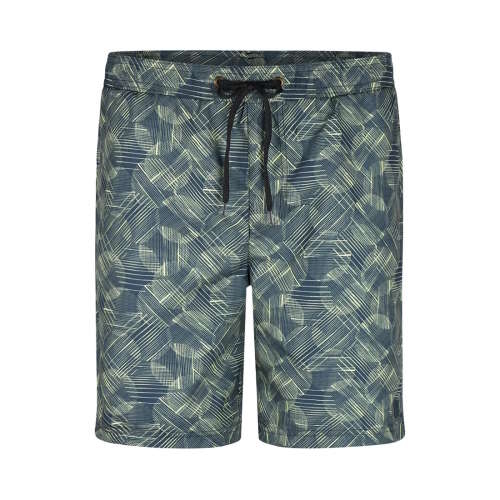  DJ DutchJeans Art groen/print zwemshort