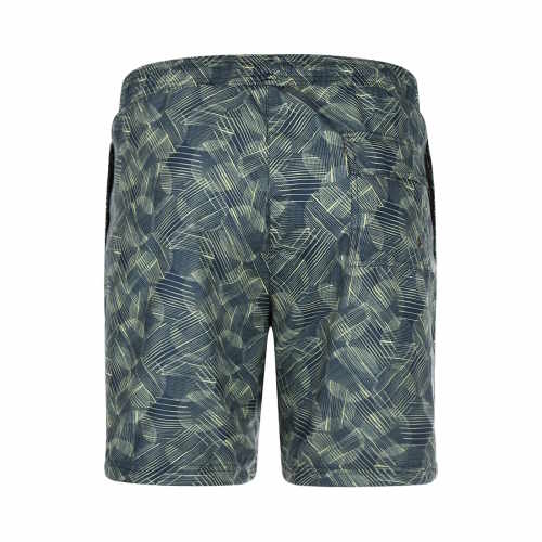  DJ DutchJeans Art groen/print zwemshort