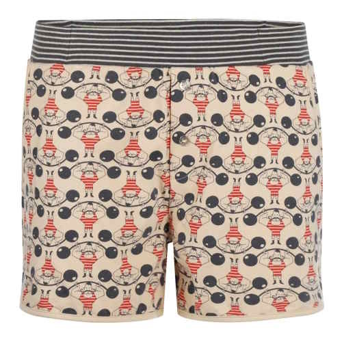 Charlie Choe Circus crème slaapshort
