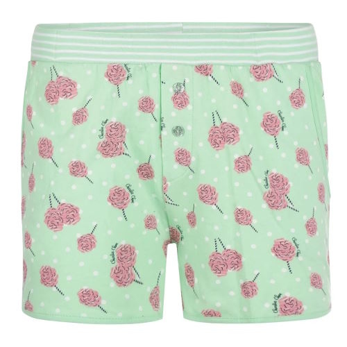 Charlie Choe Bright Days groen/print slaapshort