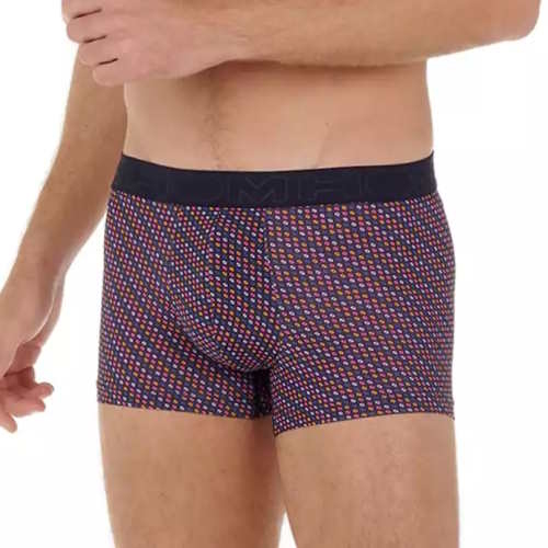 HOM Hal marine blauw/print sport trunk