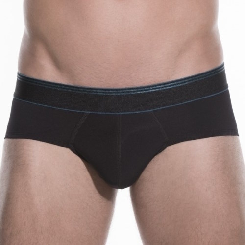 Mundo Unico Week  zwart/turquoise heren slip