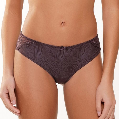 LingaDore Daily Basic bruin/print slip