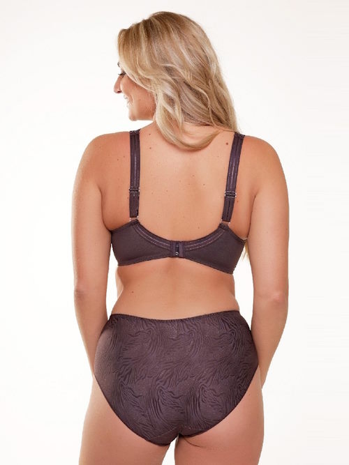LingaDore Daily Maxi Slip bruin/print high brief