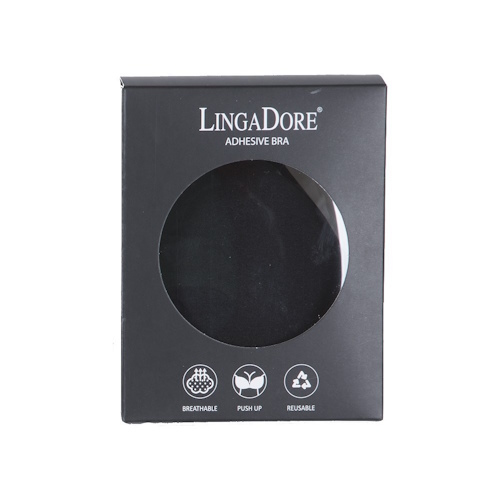 LingaDore Plak bh zwart accessoires