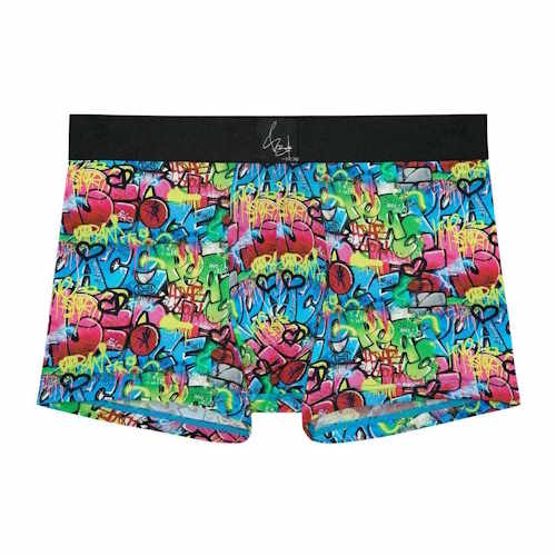 HOM Graffiti Wall multicolor sport trunk