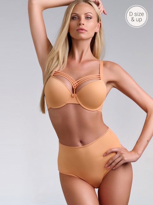 Marlies Dekkers Dame de Paris apricot/gold voorgevormde bh