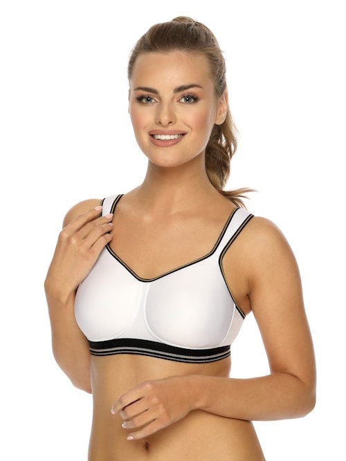 Viania 141472 wit/zwart sport bh