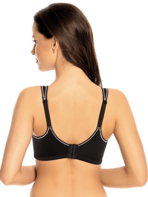 Viania 101470 zwart sport bh