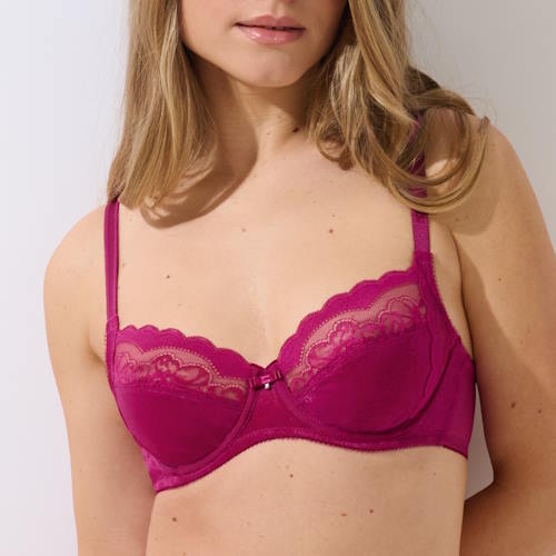 Lisca Evelyn fuchsia niet voorgevormde bh