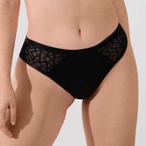 Lisca Opal zwart slip