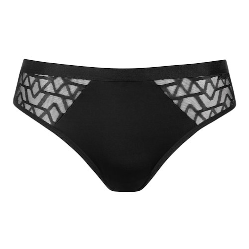 Lisca Opal zwart slip