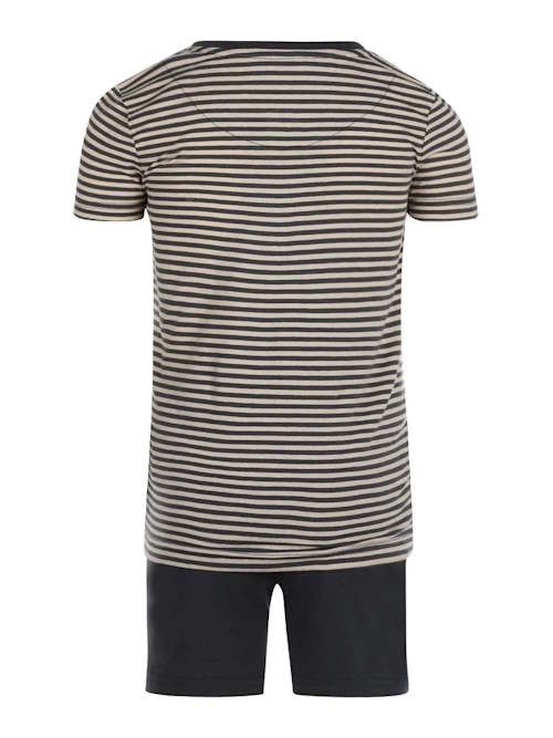 Charlie Choe Circus marine blauw/ivoor pyjamashirt