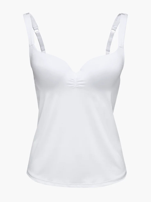 Viania 101652 BH Top wit voorgevormde bh