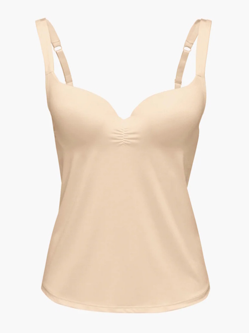 Viania 101652 BH Top champagne voorgevormde bh
