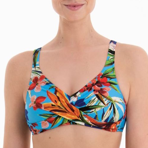 Anita Badmode Ottillie blauw/print bikini set