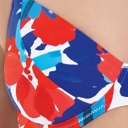 Rosa Faia Badmode Celine marine blauw/rood bikini set