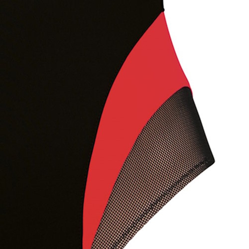 Rosa Faia Badmode Elina zwart/rood badpak