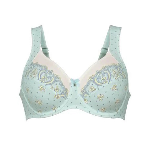 Anita Belvedere blauw/print niet voorgevormde bh