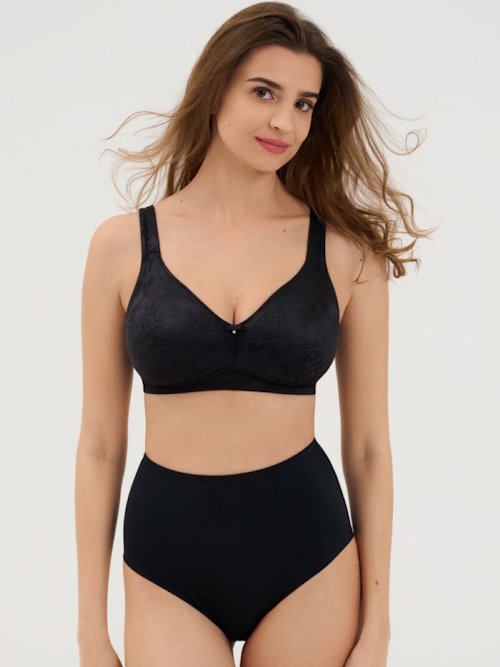 Lisca Jane zwart wireless bh