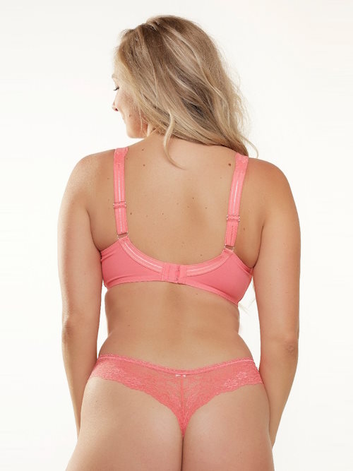 LingaDore Daily Full Coverage spiced coral niet voorgevormde bh