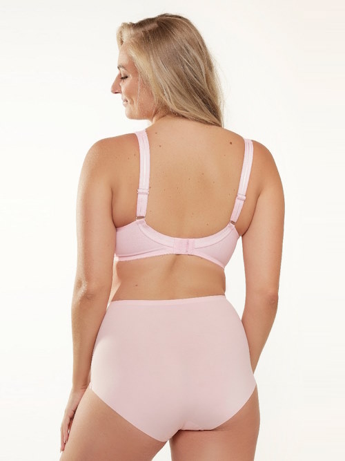 LingaDore Daily Uni Fit Plus Bra pastel roze voorgevormde bh