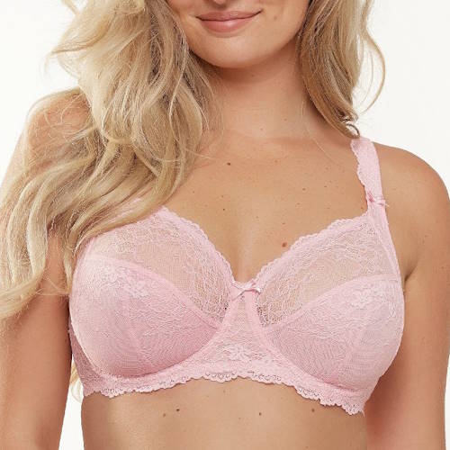 LingaDore Daily Full Coverage pastel roze niet voorgevormde bh