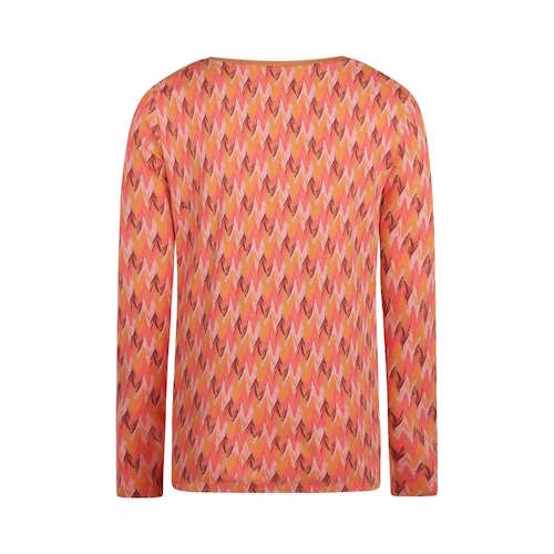 Charlie Choe Flower Power roze/print slaapshirt