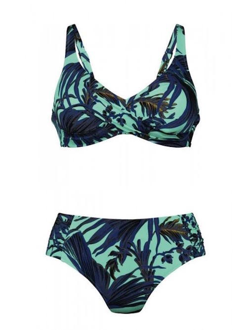 Anita Badmode Ottillie groen/print bikini set