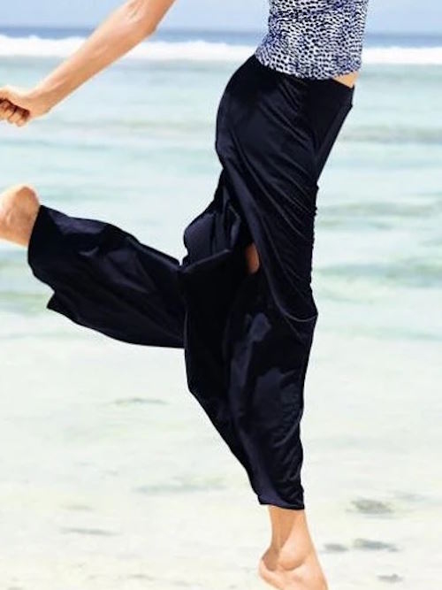 Rosa Faia Badmode Jaipur marine blauw strandmode