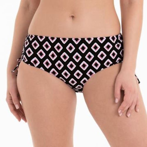 Rosa Faia Badmode Alina zwart/print tankini set