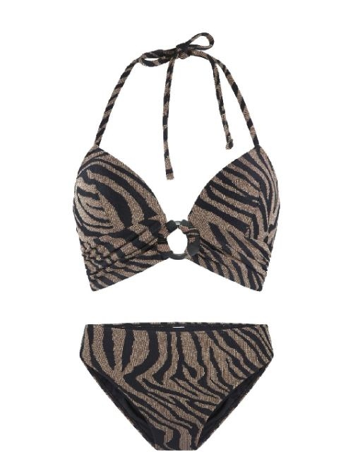 LingaDore Beach Black and Gold zwart/goud bikini set