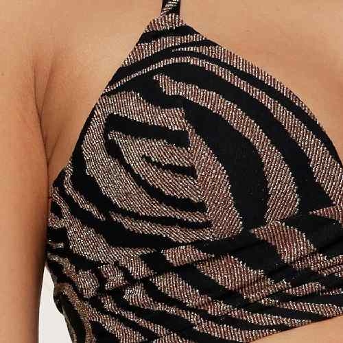 LingaDore Beach Black and Gold zwart/goud bikini set