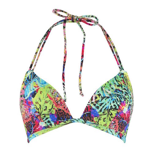 LingaDore Beach Crazy  multicolor voorgevormde bikinitop