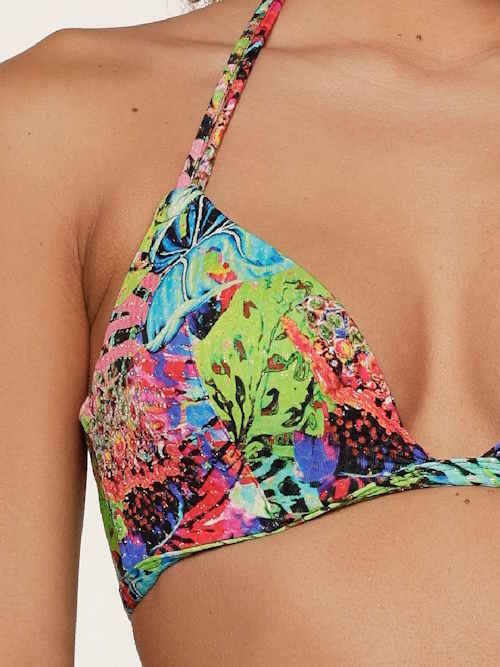 LingaDore Beach Crazy  multicolor voorgevormde bikinitop