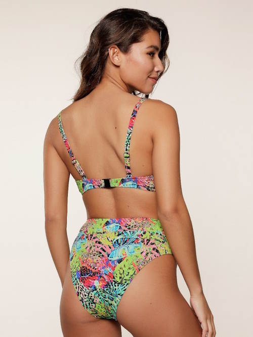 LingaDore Beach Crazy  multicolor voorgevormde bikinitop