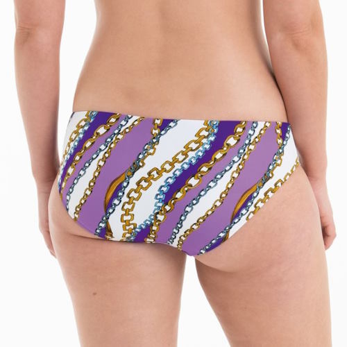 Anita Badmode Melody paars/print bikini set