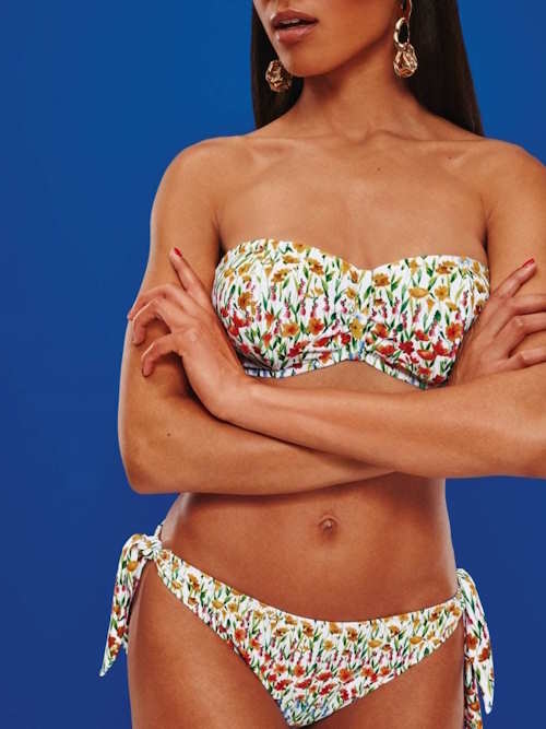 Rosa Faia Badmode Ella wit/print bikini set